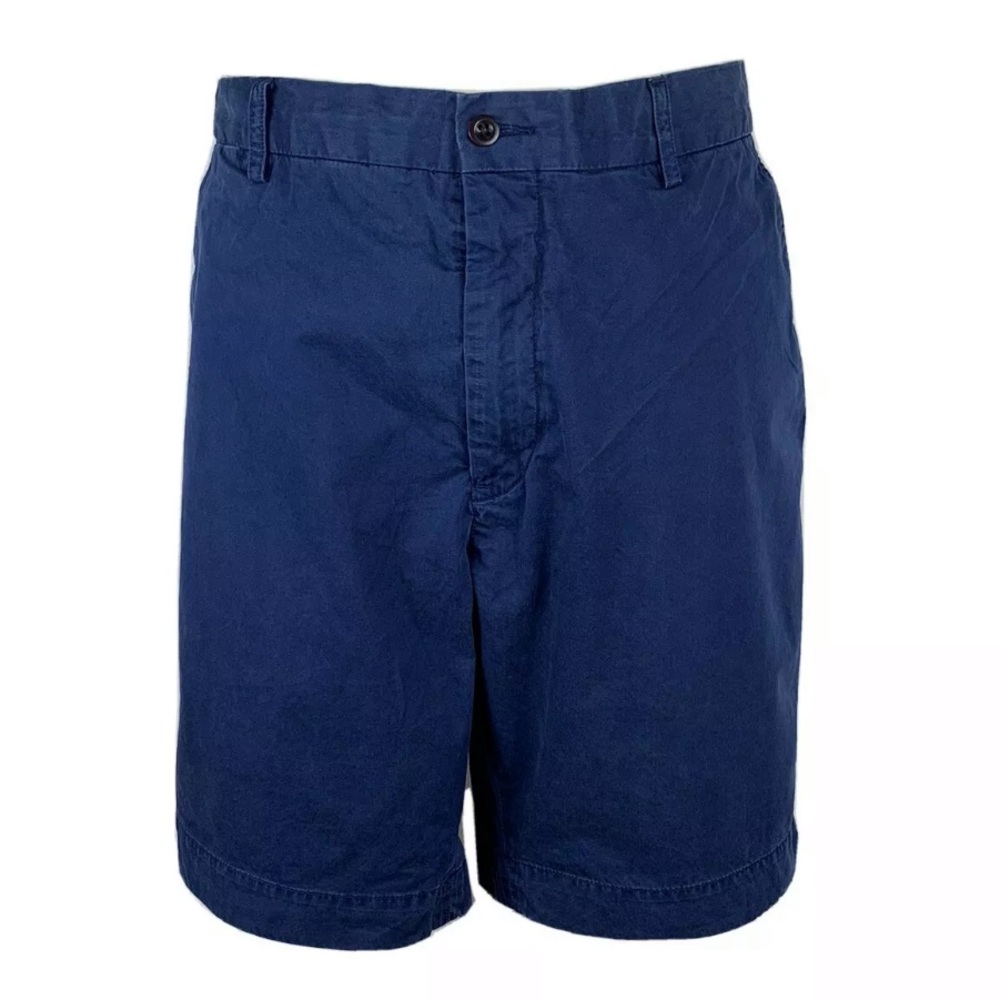 POLO RL Size 40 Navy Blue Classic Fit Chino Shorts